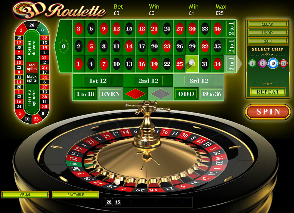 Playtech | 3D Roulette Preview