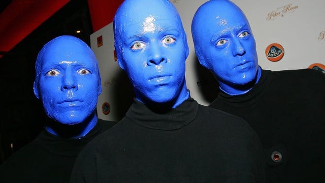 blue man group las vegas