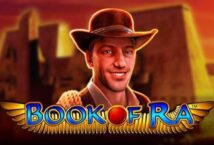 Image of the slot machine game Book of Ra provided by Novomatic
