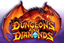 Image of the slot machine game Dungeons and Diamonds provided by Microgaming