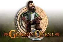 Image of the slot machine game Gonzo’s Quest provided by Elk Studios
