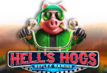 Image of the slot machine game Hells Hogs provided by Elk Studios
