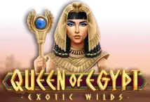 Image of the slot machine game Queen of Egypt Exotic Wilds provided by Armadillo Studios
