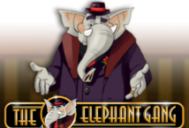 Image of the slot machine game The Elephant Gang provided by Tom Horn Gaming