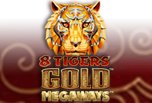 Image of the slot machine game 8 Tigers Gold Megaways provided by Skywind Group