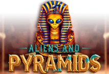 Image of the slot machine game Aliens and Pyramids provided by 5men-gaming.