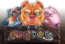 Image of the slot machine game Angry Dogs provided by GameArt
