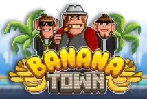Image of the slot machine game Banana Town provided by relax-gaming.