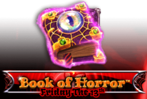 Image of the slot machine game Book of Horror Friday the 13th provided by Wazdan