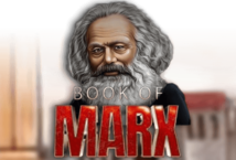Image of the slot machine game Book of Marx provided by 5Men Gaming