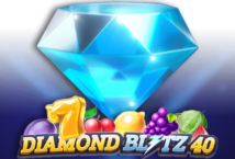 Image of the slot machine game Diamond Blitz 40 provided by Felix Gaming
