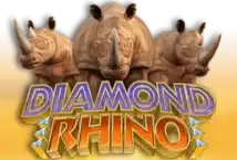 Image of the slot machine game Diamond Rhino provided by booming-games.