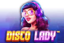 Image of the slot machine game Disco Lady provided by Booming Games