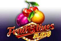 Image of the slot machine game Fruit 5 Lines provided by zillion.