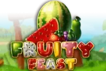 Image of the slot machine game Fruity Feast provided by dragongaming.