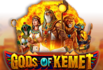 Image of the slot machine game Gods of Kemet provided by Wazdan