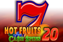 Image of the slot machine game Hot Fruits 20 Cash Spins provided by 1spin4win