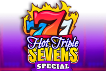 Image of the slot machine game Hot Triple Sevens Special provided by evoplay.