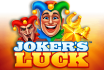 Image of the slot machine game Joker’s Luck provided by Red Tiger Gaming