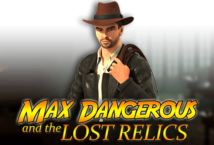 Image of the slot machine game Max Dangerous and the Lost Relics provided by playn-go.