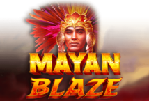 Image of the slot machine game Mayan Blaze provided by ruby-play.