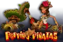 Image of the slot machine game Popping Piñatas provided by Hacksaw Gaming