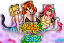Image of the slot machine game Pussy Cats provided by 5men-gaming.