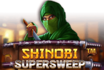 Image of the slot machine game Shinobi Supersweep provided by Matrix Studios