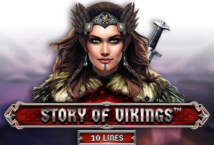 Image of the slot machine game Story of Vikings 10 Lines provided by spinomenal.