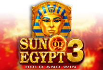 Image of the slot machine game Sun of Egypt 3 provided by Booongo