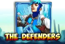 Image of the slot machine game The Defenders provided by Dragon Gaming