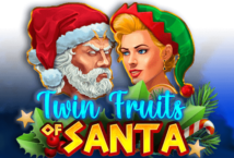 Image of the slot machine game Twin Fruits of Santa provided by Microgaming