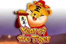 Image of the slot machine game Year of the Tiger provided by Ruby Play
