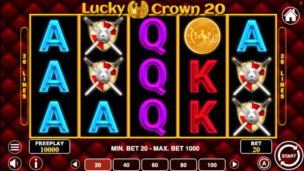 Lucky Crown 20 Slot