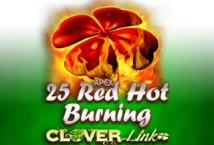 Image of the slot machine game 25 Red Hot Burning Clover Link provided by Novomatic