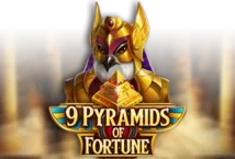 Image of the slot machine game 9 Pyramids of Fortune provided by stakelogic.
