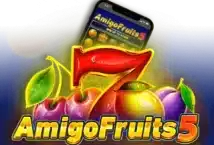 Image of the slot machine game Amigo Fruits 5 provided by Amigo Gaming