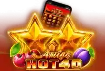Image of the slot machine game Amigo Hot 40 provided by Amigo Gaming