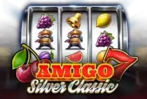 Image of the slot machine game Amigo Silver Classic provided by Amigo Gaming