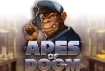 Image of the slot machine game Apes of Doom provided by stakelogic.
