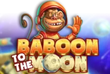 Image of the slot machine game Baboon to the Moon provided by Leander Games