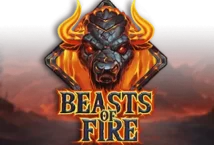 Image of the slot machine game Beasts of Fire provided by Play'n Go