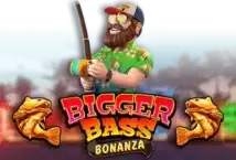 Image of the slot machine game Bigger Bass Bonanza provided by evoplay.