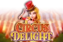 Image of the slot machine game Circus Delight provided by Woohoo Games