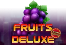 Image of the slot machine game Fruits Deluxe Christmas Edition provided by Gamzix