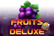 Image of the slot machine game Fruits Deluxe Easter Edition provided by Spinomenal