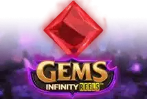 Image of the slot machine game Gems Infinity Reels provided by reel-play.