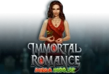 Image of the slot machine game Immortal Romance Mega Moolah provided by 4theplayer.
