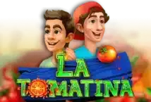 Image of the slot machine game La Tomatina provided by Tom Horn Gaming