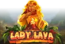 Image of the slot machine game Lady Lava provided by Kalamba Games